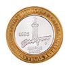 Image 2 : .999 Silver Stratosphere Las Vegas, NV $10 Casino Limited Edition Gaming Token