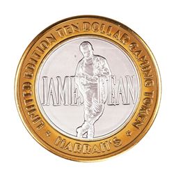 .999 Silver Harrah's Lake Tahoe, Nevada $10 Casino Limited Edition Gaming Token