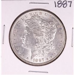 1887 $1 Morgan Silver Dollar Coin