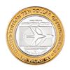 Image 2 : .999 Silver McCarran International Airport $10 Casino Limited Edition Gaming Token