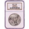 Image 1 : 1923 $1 Peace Silver Dollar Coin NGC MS65