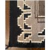Image 2 : Alice Haskie Navajo Handwoven Two Grey Hills Weaving