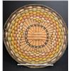 Image 1 : Hopi Polychrome Wicker Plaque measuring 10"