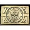 Image 1 : Hopi Sunface Belt Buckle by Julian Fred