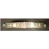 Image 2 : 1930's Green Turquoise Row Ingot Bracelet