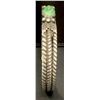 Image 2 : 1920's Ingot twisted bracelet with Carico Lake turquoise stone
