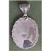 Image 2 : Spider Web Kingman Massive Pendant by Maynard Garcia Kewa Artist