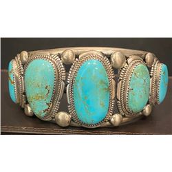 Kingman 5 stone heavy Bracelet C Hallmark