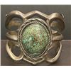 Image 1 : 1950's Spiderweb Turquoise Bracelet Sandcast