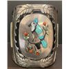 Image 1 : J. Quan, Zuni 1960's Blue Jay Large Bracelet