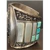 Image 3 : J. Quan, Zuni 1960's Blue Jay Large Bracelet