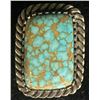 Image 1 : Spiderweb #8 Turquoise Ring by H. Mace, Navajo