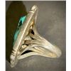 Image 3 : Kingman Ring by Jessie Thompson, Navajo  JT hallmark