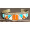 Image 1 : 1940's Zuni Inlay Bracelet