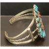 Image 2 : 1990's Coral and Turquoise Cluster Bracelet