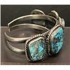 Image 2 : 5 Stone Morenci Turquoise Bracelet