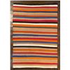 Image 1 : Circa 1900 Rare Navajo Banded Rug