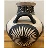 Image 2 : Acoma Two Handle Vase by M. Patricio