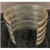 Image 2 : Large Wide Sterling Bracelet