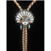 Image 2 : Zuni Bolo Sunface Design