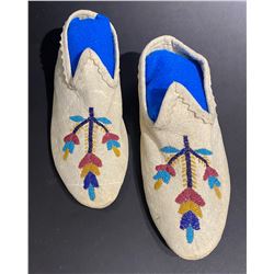 Pair of Circa 1900 Santee Sioux Slippers