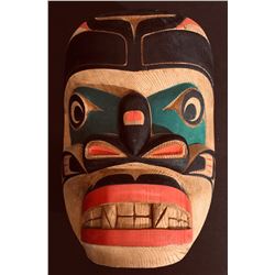 NW Coast Sea Monster Mask by Ozzie Matilpi