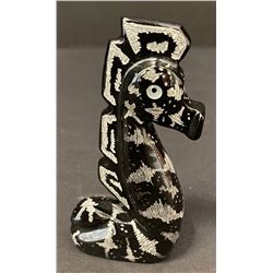 Zuni Sea Horse Fetish Carving