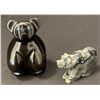 Image 1 : Two Zuni Fetish Bear Carvings