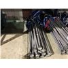 Image 2 : STACK OF 4 BLUE FOLDING PORTABLE CAMPING CHAIRS