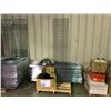Image 2 : 5 PALLETS OF DISPLAY GRID WALL, HOOKS, RODS, CLOTHING RACKS & SECURITY DOME