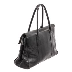 Mulberry Black Leather Medium Shoulder Bag