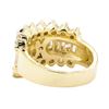 Image 3 : 2.88 ctw Blue Sapphire And Diamond Ring - 14KT Yellow Gold