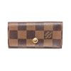 Image 3 : Louis Vuitton Damier Ebene Canvas Leather 4 Key Holder