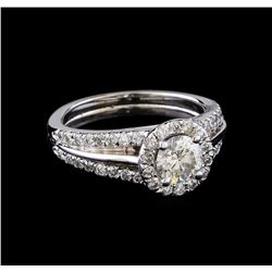 1.16 ctw Diamond Ring - 14KT White Gold