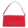 Image 3 : Louis Vuitton Red Epi Leather Pochette Shoulder Bag