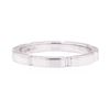 Image 2 : Cartier Wedding Band - 18KT White Gold