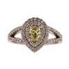 Image 1 : 1.20 ctw Diamond Ring - 14KT White Gold