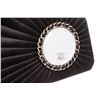 Image 5 : Chanel Black Satin Vanity Evening Quilted Flap Bag