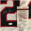 Image 2 : CORBIN BENSON SIGNED MAJOR LEAGUE INDIANS JERSEY ( JSA COA)