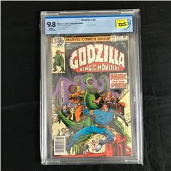 MARVEL COMICS GODZILLA NO.19 CBCS 9.8