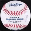 Image 2 : VLAD GUERRERO SIGNED BASEBALL WITH INSCRIPTIONS ( JSA COA)