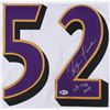 Image 2 : RAY LEWIS SIGNED BALTIMORE RAVENS FOOTBALL JERSEY ( JSA COA)