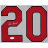 Image 1 : LOU BROCK SIGNED ST LOUIS CARDINALS BASEBALL JERSEY ( JSA COA)