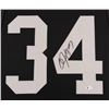 Image 2 : BO JACKSON SIGNED CUSTOM FRAMED LA RAIDERS JERSEY ( JSA COA)