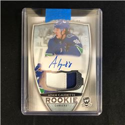 2018 THE CUP ROOKIE PATCH AUTO ADAM GAUDETTE