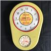 Image 1 : VINTAGE PEPSI COLA CLOCK WITH THERMOMETER