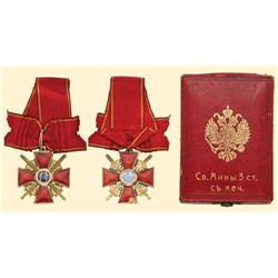 Medal - RUSSIA - Order of Saint Anne