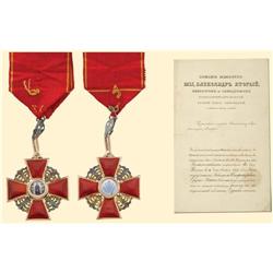 Medal - RUSSIA - Order of Saint Anne