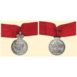 Medal - RUSSIA-EMPIRE - Silver Medal for the Agrarian Reform in Poland (1866)