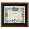 Image 1 : Medal - VATICAN - Awarding Document of the Knight's Cross